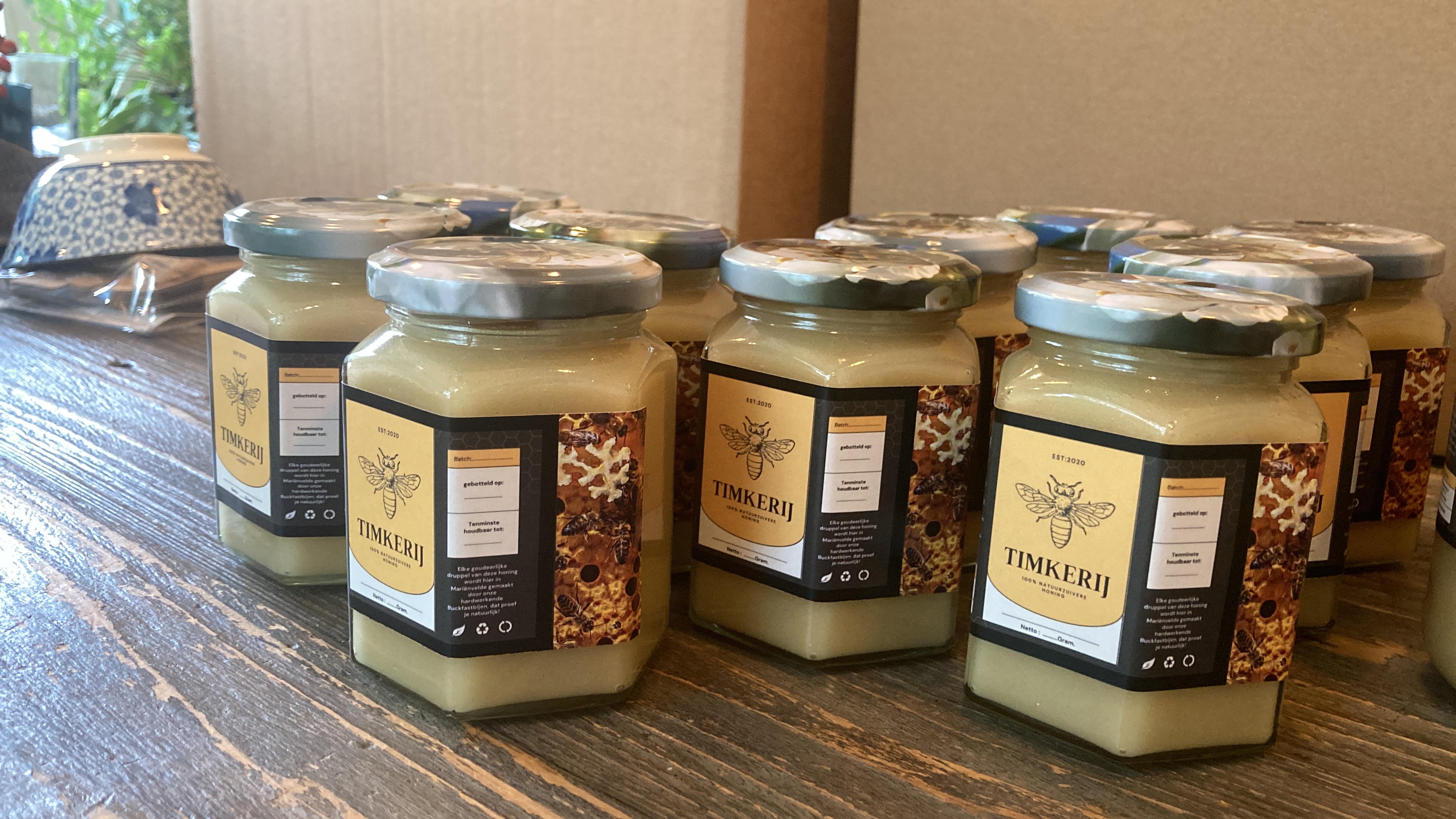 Crèmehoning met kaneel