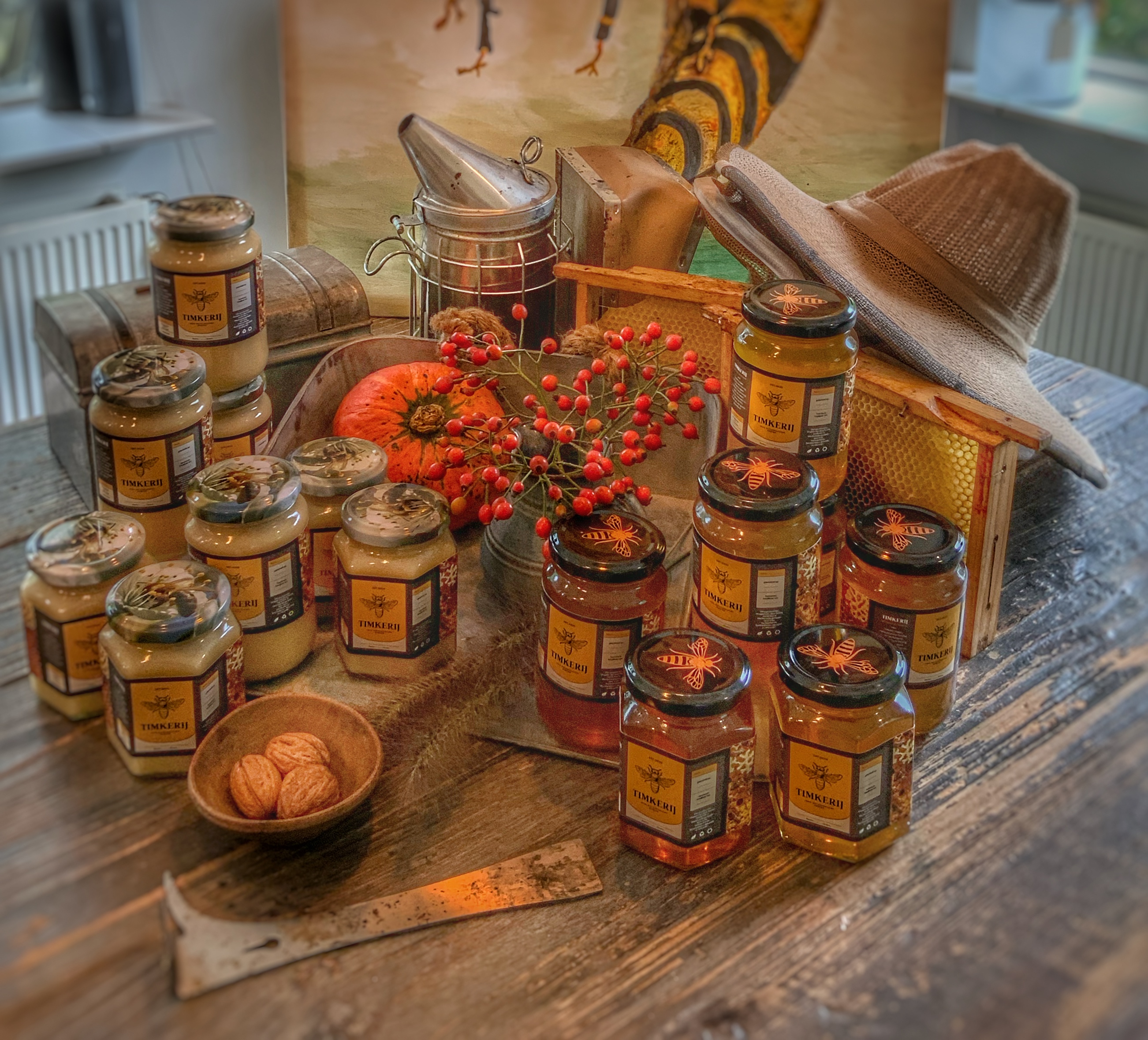 Volop honing in voorraad